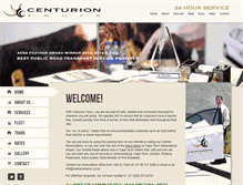 Tablet Screenshot of centuriontours.co.za